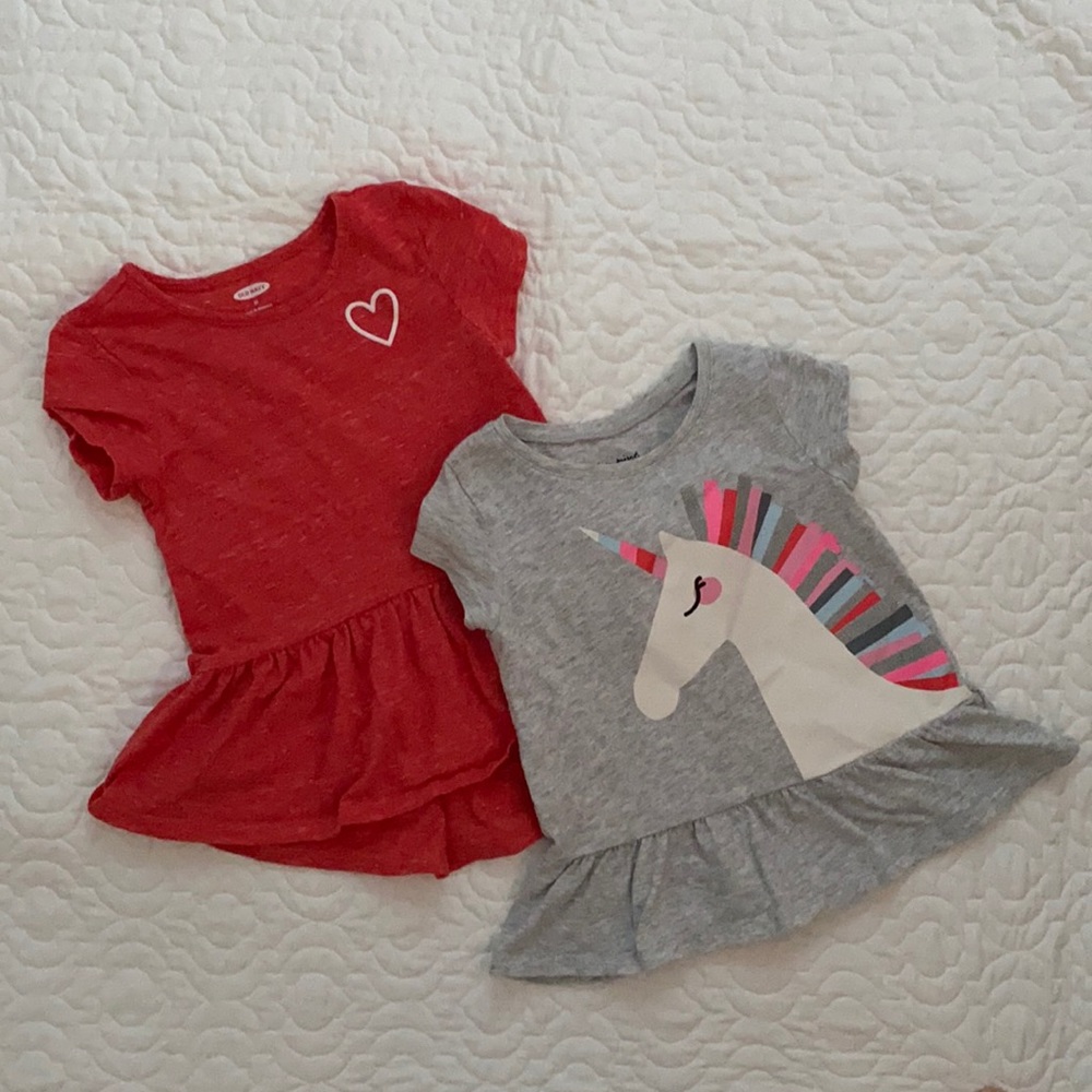 Girls Shirt Dress Bundle 3T